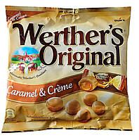 Конфеты сливочная карамель леденцы с кремом Werther`s Original Caramel&Creme Storck 225 г Германия