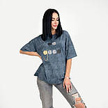 Жіноча футболка вільного крою "Do good" (Туреччина) Норма та батал, фото 3