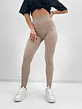 Трикотажні лосини в рубчик "Desire", фото 4