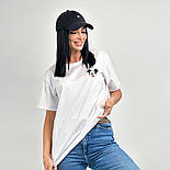 Жіноча футболка вільного крою "Disney" Батал, фото 2