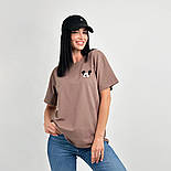 Жіноча футболка вільного крою "Disney" Батал, фото 4