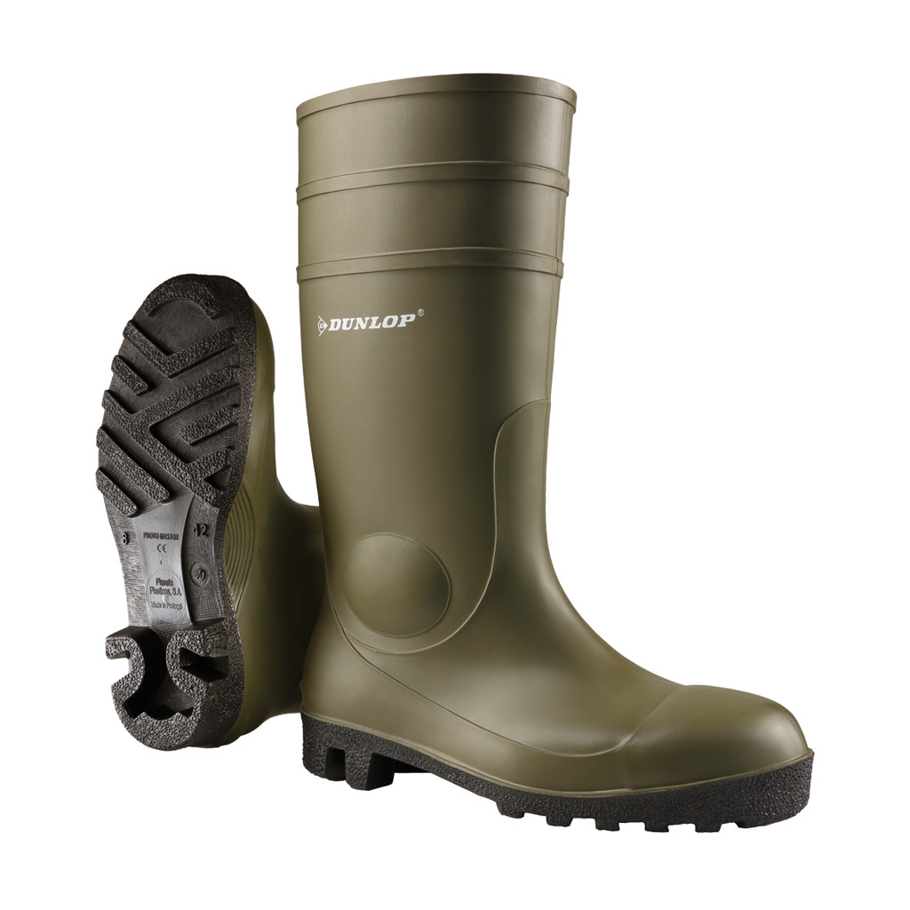 Чоботи гумові Dunlop Protomastor Green захисні S5 (розмір 36)