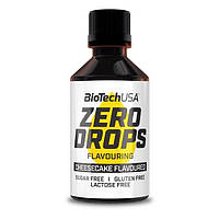 Заменитель питания BioTechUSA Zero Drops 50 ml 100 servings Cheesecake EJ, код: 7520136