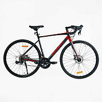 Велосипед Гравійний Corso "Infinity" FN-28590 (1) рама алюмінієва 21``, обладнання Shimano SORA 18 швидкостей,