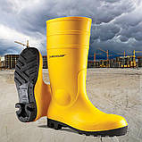 Чоботи гумові Dunlop Protomastor Yellow захисні S5 (розмір 40), фото 11