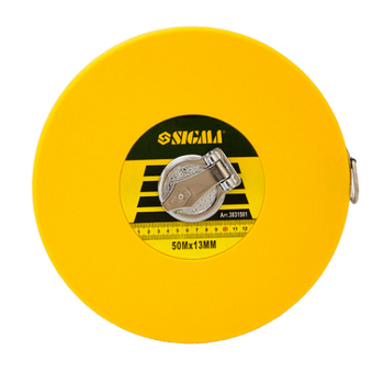 Рулетка склепловолокно 50 м*13 мм SIGMA