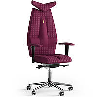 Кресло KULIK SYSTEM JET Ткань с подголовником со строчкой Розовый (3-901-WS-MC-0508) UM, код: 1689742