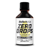 Заменитель питания BioTechUSA Zero Drops 50 ml 100 servings Vanilla OB, код: 7595218