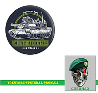 Шеврон  патч  "Танк  Abrams M1a2" (morale patch) сделаем любой шеврон!