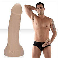 Фалоїмітатор із мошок реалістичний Fleshjack Guys-Ryan Driller Dildo, бежевий sexstyle