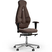 Кресло KULIK SYSTEM GALAXY Ткань с подголовником без строчки Шоколадный (11-901-BS-MC-0504) FS, код: 1689532