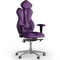 Кресло KULIK SYSTEM ROYAL Антара с подголовником без строчки Фиолетовый (5-901-BS-MC-0306) PS, код: 1692611