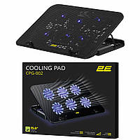Подставка для ноутбука 2E GAMING CPG-002 с LED подсветкой. Диагональ ноутбука 15,6" дюймов