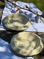 Тарелка для подачи Коралл 450 мл Карамель