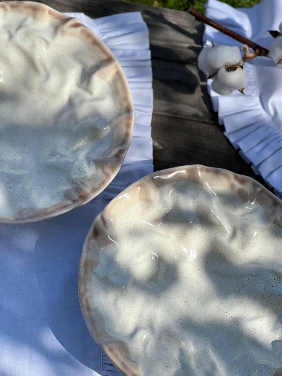 Тарілка Глибока Скеля 25 см Latte