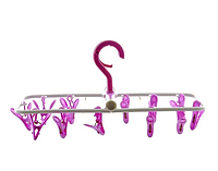 Сушилка для белья с прищепками 12 штук