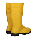 Чоботи гумові Dunlop Protomastor Yellow захисні S5 (розмір 40), фото 10