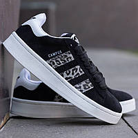 Кроссовки Adidas Campus женские адидас кампус 00s Black Leopard