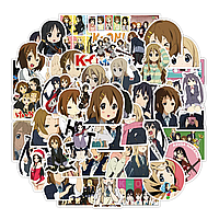 Стикеры из аниме K-ON 50шт