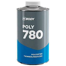 Розчинник для поліефірних продуктів Body 780 Poly Thinner 1л