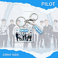 Брелок StrayKids | Акриловый брелок Stray Kids Стрей Кидс Pilot: For | кпоп kpop стильный подарок