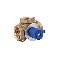 Трьохходовий ручний кран Karro 1 1/4" ВВВ латунний KR-4100 santech da