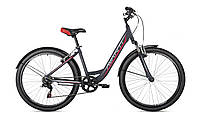 Велосипед женский спортивный 26 Avanti Blanco RIGID 17 Lady 6 spd. синий с красным