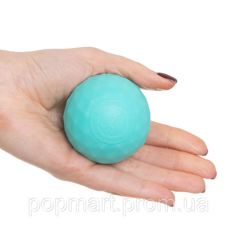 Мяч кинезиологический Zelart FI-3809 цвет синий pm - фото 9 - id-p2205735318