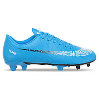 Бутсы футбольная обувь YUKE 2605-1 размер 44 цвет синий pm
