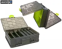 Двухсторонняя коробка для снастей Matrix double sided feeder & tackle box