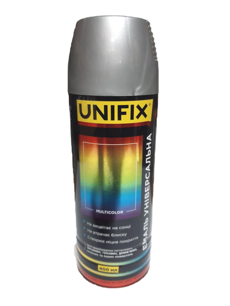 Фарба срібна 400ml "Unifix" (951050), фото 1