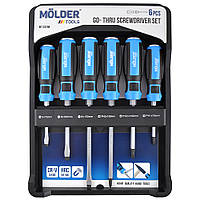 Набор ударних викруток 6 од. "Molder" (МТ33206) пластик