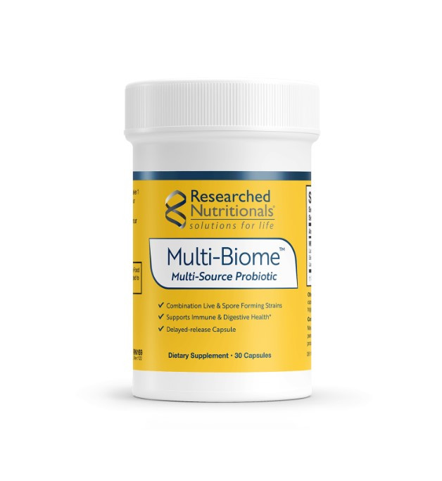 Researched Nutritionals Multi-Biome / Мульти-Біом комбінований пробіотик 30 капсул