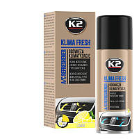 Очиститель автокондиционера спрей 150ml "K2" Klima Fresh Лимон K222