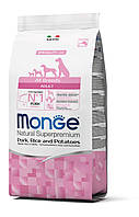 Корм Monge Monoprotein All breeds Adult Maiale сухой со свининой для взрослых собак всех поро GR, код: 8451739