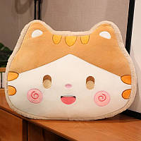 Подушка для головы кошка, чехол для рук, игрушечное одеяло 3 в 1. Модель YJ6004-3