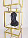 Стійка стелаж золота з полицями для магазину одягу, взуття, аксесуарів "Куб", фото 3