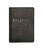 Обложка на паспорт DNK Leather Паспорт-H col.J 15,5х9,8 см Черная KP, код: 6766938