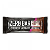 Протеїновий батончик BioTechUSA ZERO Bar 50 g Chocolate Marzipan OM, код: 7685071