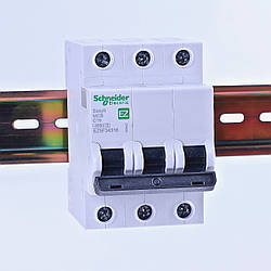 Автоматичний вимикач 3p C 16A, Schneider Electric, Easy9, EZ9F34316