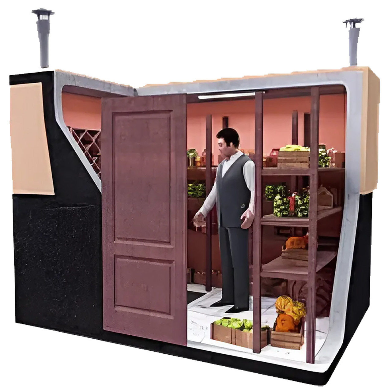 Льох припідвальний, вхід з боку, фото 1