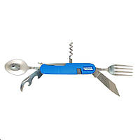 Мультитул алюминиевая ручка MASTERTOOL Турист 7 в 1 Blue (79-0426) GR, код: 8216572