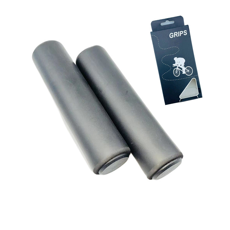 Грипси керма GRIPS із силіконовим покриттям 2шт чорні