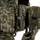 Плитоноска Піксель/Pixel з швидким скиданням. MOLLE 9 підсумків., фото 8