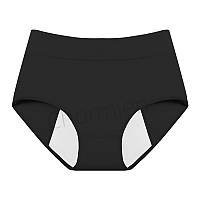 Труси для місячних сліпи бавовняні з високою посадкою. Непромокаючі труси для жінок для критичних днів