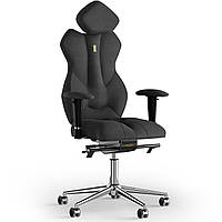 Кресло KULIK SYSTEM ROYAL Ткань с подголовником без строчки Черный (5-901-BS-MC-0507) TO, код: 1692625