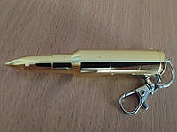 Флешка - пуля АК с креплением под связку ключей 32Гб золотистая (УЦЕНКА)