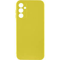 Силиконовый чехол накладка желтый для Samsung Galaxy A15 / Чехол для телефона самсунг А15
