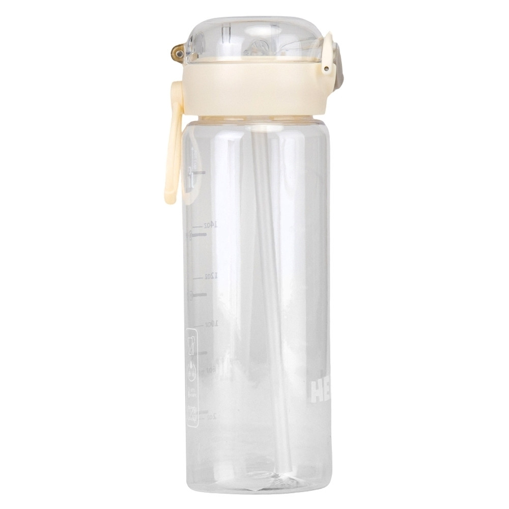 Пляшка для спорту "Good Luck" 600 мл, колір білий, фото 1