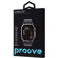 Захисне скло для смарт-годинника Proove Achilles Apple Watch Ultra/Watch Ultra 2 49 mm Black